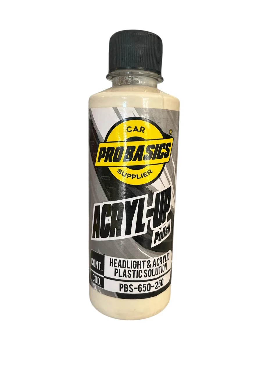 Probasics, Acryl-Up, pulimento en crema para pulir faros y calaveras,  250 ml.