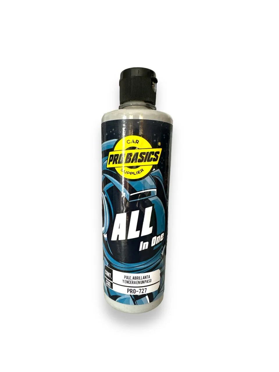 Probasics, All in One, Pulimento 3 en 1, 500 ml, Pule Abrillanta Y Encera En 1 Paso
