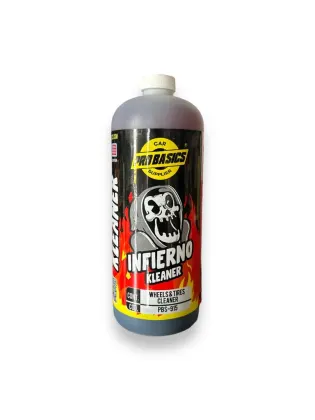 Infierno Kleaner, 1  litro, limpiador de rines, llantas, calipers, neutro