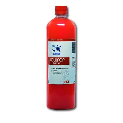NANOSOL LOLLIPOP , shampoo concentrado con cera, 900 ml Wash N Wax