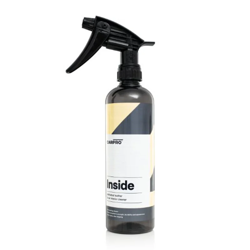 CarPro, Inside, Limpiador dedicado para piel, alcántara y vinil, 500 ml.