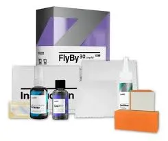 CarPro, FlyBy 30, ceramico para cristales, Kit de 20 ml. con ceriglass 50 ml  y eraser 50 ml