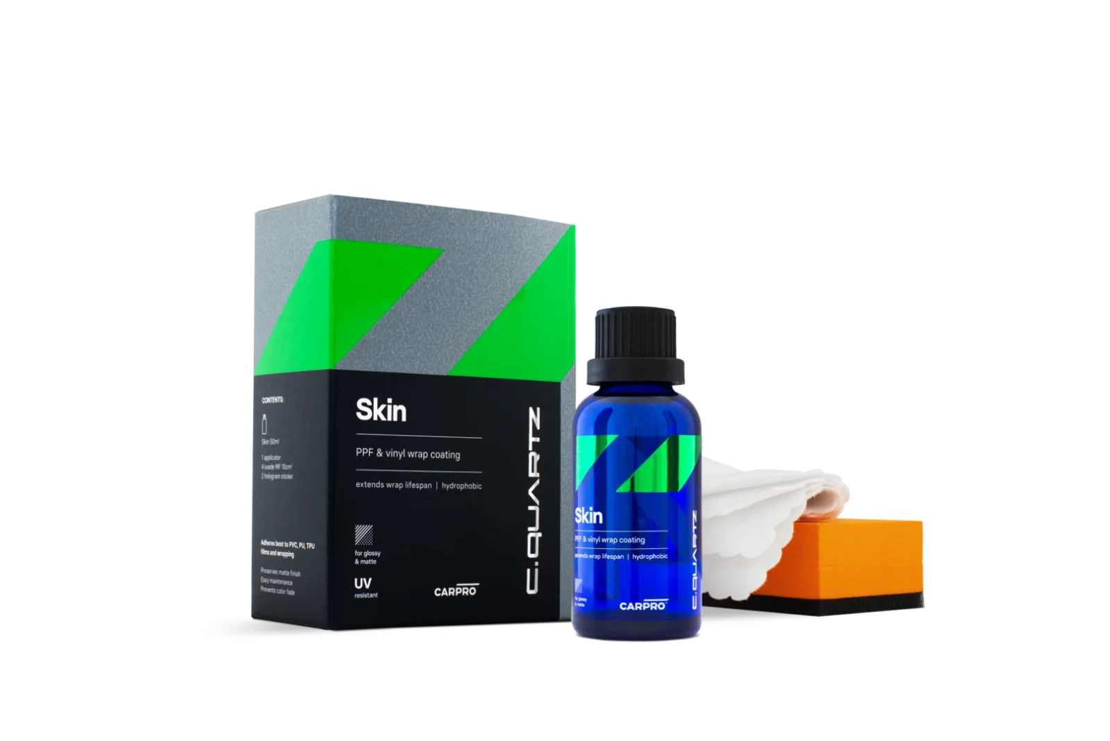 CARPRO SKIN – NANO CERÁMICO PARA PPF & VINYL WRAP,  50ML