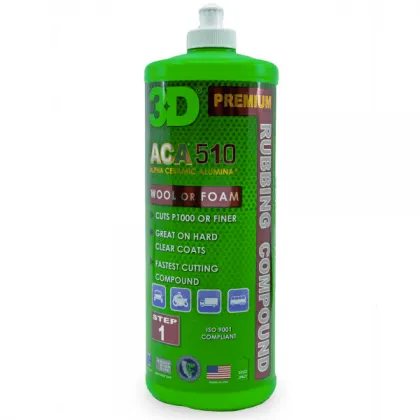 3D ACA 510 Premium Rubbing Compound, 32 oz. 