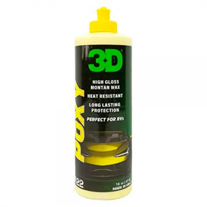 3D HD POXY SELLADOR CERA MONTAN, 8 oz 