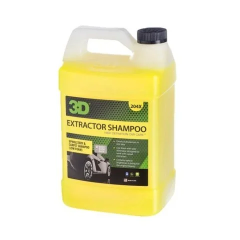 3D, extractor shampoo Enjuagador neutralizador para maquinas de inyeccion succion Galon, 3.78 lts