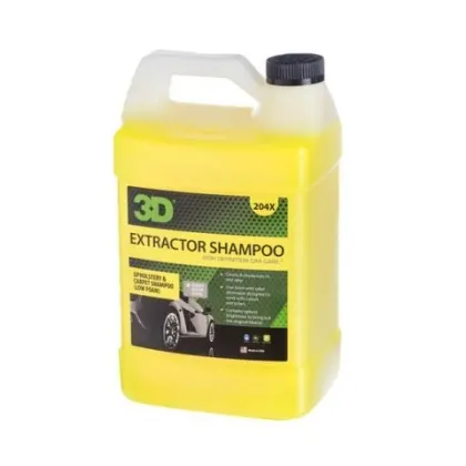 3D, extractor shampoo Enjuagador neutralizador para maquinas de inyeccion succion Galon, 3.78 lts