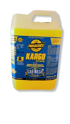 Probasics, Kargo Foam , Shampoo alcalino de preparación, Galon 5 litros