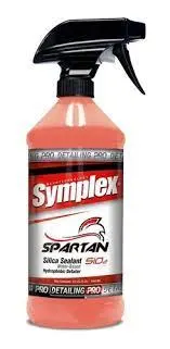 Symplex, Spartan,  Silica sIO2 Detailer Sellador Silicio 32OZ
