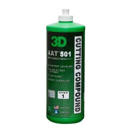 3D AAT 501 Cutting Compound - Pulimento De Alto Corte 1 litro.