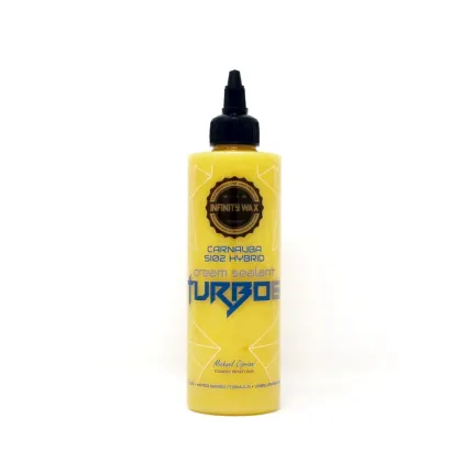 Infinity Wax, Turbo6,  Sio2 &amp; Carnauba, Sellador hibrido super hidorfobico, 250ml
