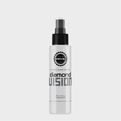 Infinity Wax, Diamond vision,crystal glass sealant, sellador y protección para cristales,250 ml
