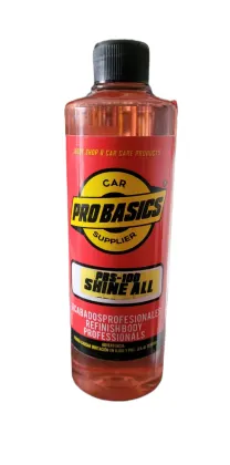 Probasics, Shine All, Abrillantador, protector y acondicionador de llantas, PREMIUM, 250ml.