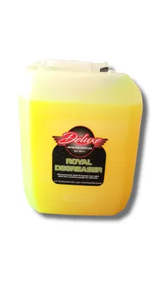 Deluxe, Royal Degreaser, desengrasante concentrado biodegradable base agua, Galon 5  litros