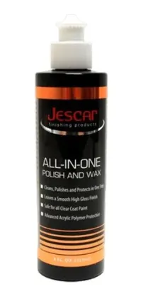 JESCAR ALL IN ONE POLISH AND WAX, 8oz.