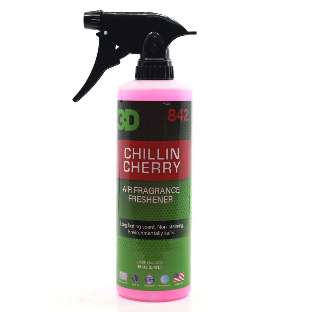 3D, Aromatizante Chillin Cherry, 16 oz. 