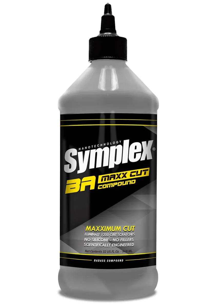 SYMPLEX, BA MAXX Cut Compound, Pulimento De Alto Corte, 16 oz