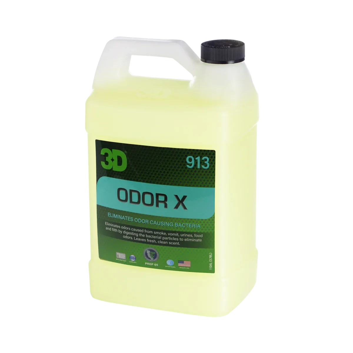3D, Odor X, Eliminador De Olores, Galon