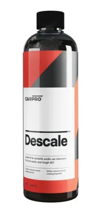 CarPro, Descale, Champú Concentrado De Prelavado Base Acido Neutralizado, 500ml