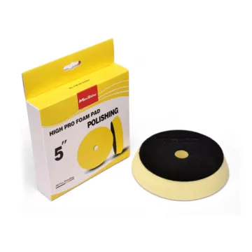 Maxshine, Pad High Pro Pulido amarillo 5 pulgadas