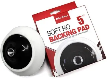 Maxshine, respaldo para rotativa xtra soft 5 pulgadas, rosca 5/8