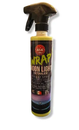 A1A, MoonLigth, Quick Detailer Para Wrap, Pintura Mate y PPF, 600ml
