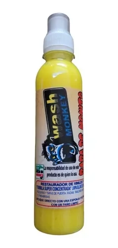Wash Monkey, Baba de Monito, Acondicionador de Plasticos 250 ml