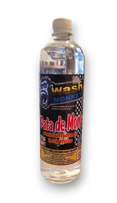 Wash Monkey, Pata de Mono, Abrillantador para llantas, 1 litro