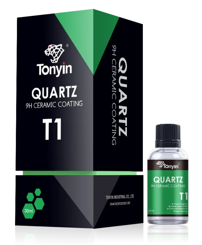 Tonyin T1 Quartz 9H, Recubrimiento Nanoceramico para pintura 30 ml 