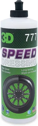 3D, Speed Dressing, Abrillantador de Neumáticos,16 oz 