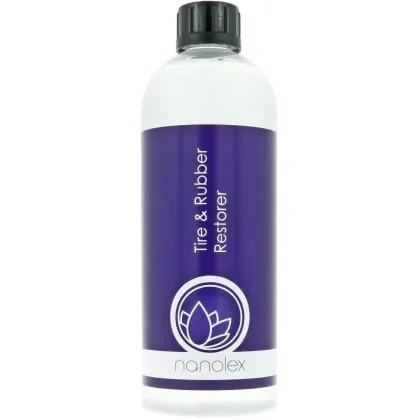 Nanolex, Tire &amp; Rubber Restorer, 750 ml.
