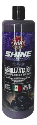 A1A , Shine Protectant , Abrillantador de Tolvas , Motor , Y Molduras, 600 ml.