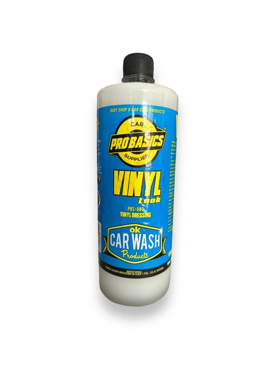 Probasics, Vinil Look abrillantador y protector para vinil 1 Lts.
