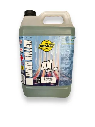 Probasics Odor Killer , eliminador de malos olores, galón 5 lts.