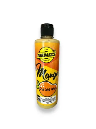 Probasics, Mango Aeal Wet Wax , cera hibrida con Nano Selladores, 500 ml.