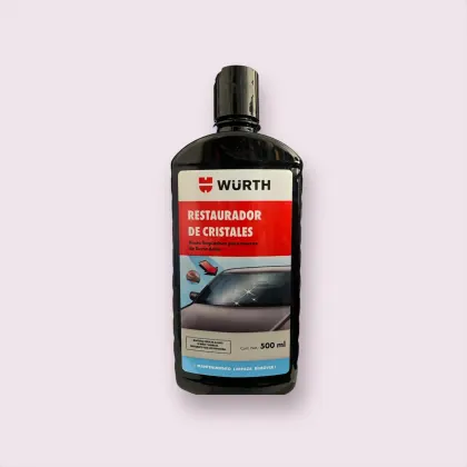 Wurth, Restaurador de Cristales, pasta limpiadora para marcas de lluvia ácida, 500 ml.