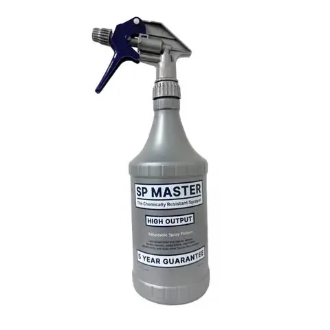 Atomizador SP MASTER, resistente a disolventes y ácidos, 32 oz