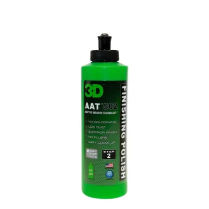 3D AAT 502 Finishing Polish , 8oz.