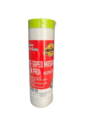 PRE-TAPED MASKING FILM PRO, 140 cm x 25 mts.