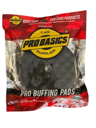 PROBASICS, Pad o esponja para BRILLO, negra de 8 pulgadas, doble cara 5/8