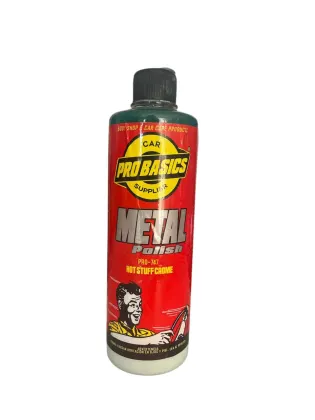 Probasics, Metal Polish , pulidor de rines, metales, cromos etc. 500ml.