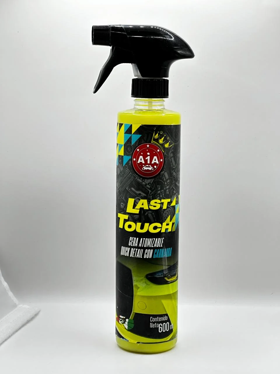 A1A LAS TOUCH, cera rapida de carnauba atomizable, 600ml