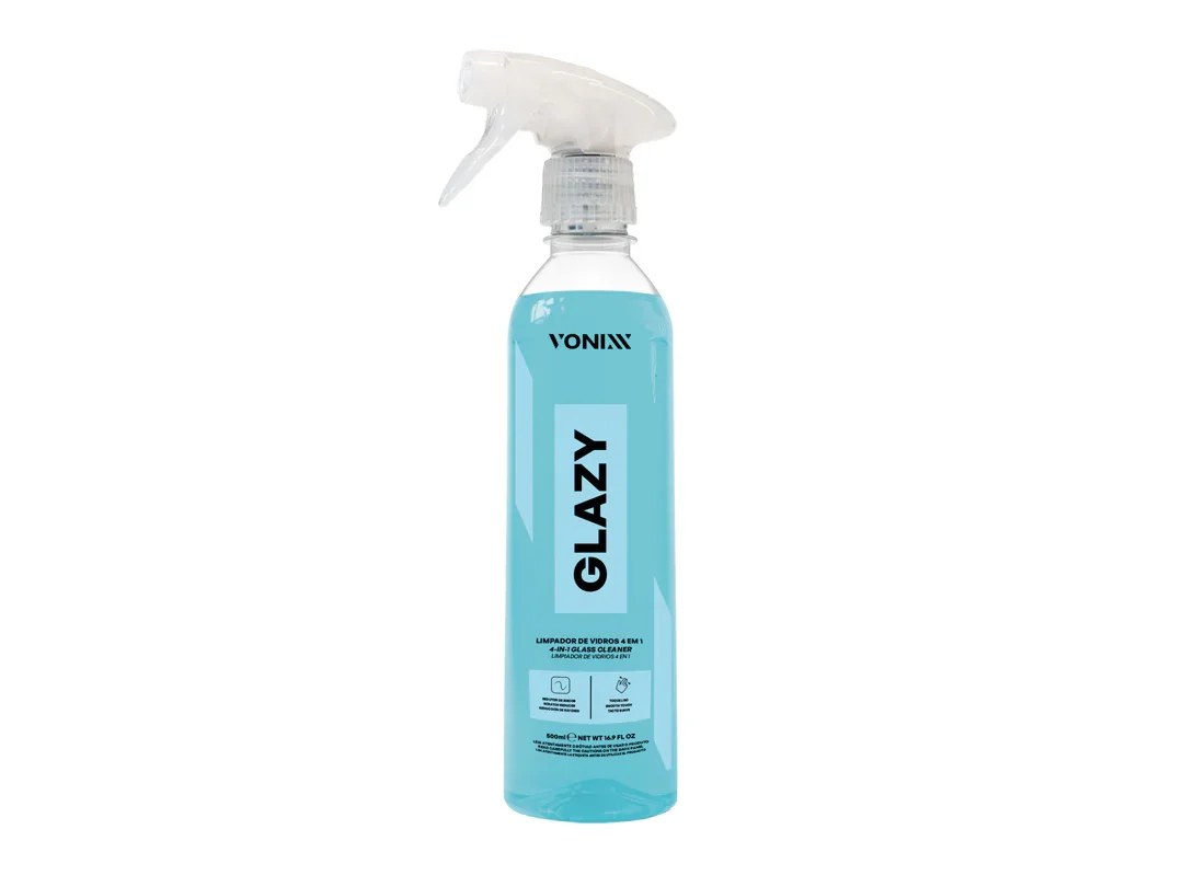 VONIXX GLAZY , Limpiador de cristales 4 en 1, 500 ml