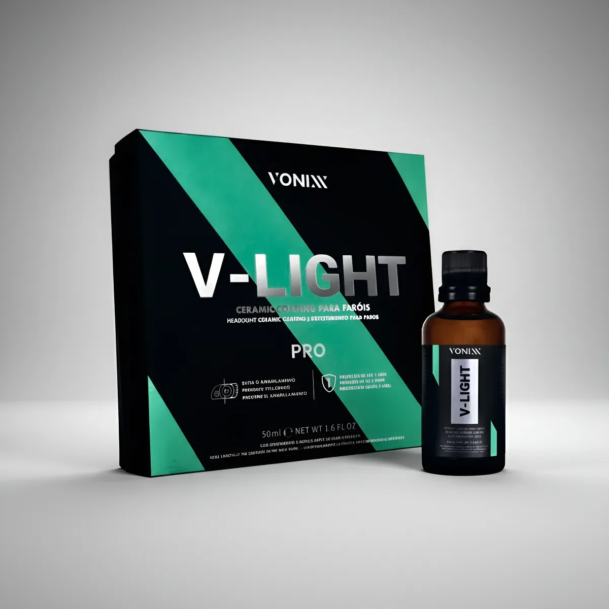 VONIXX V - LIGHT PRO, CEramico para faros, kit  50 ml 