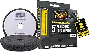 Meguiar's Pads de Espuma de Acabado 5" - M5FFP2 - Profesional para Mayor Brillo y Protección.