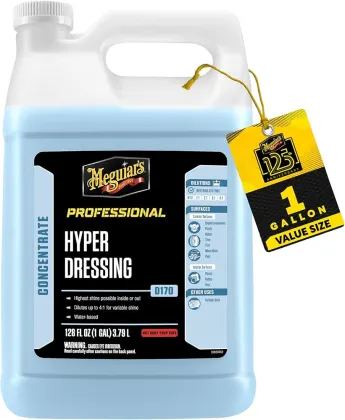 Abriilantador De Plásticos Hyeper Dressing Meguiars, 3.79 lts.