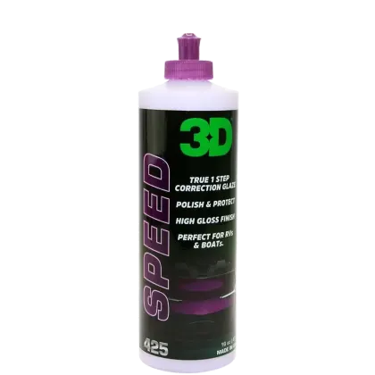 3D, SPEED, Pulimento 3 En 1, Pule, Abrillanta Y Encera. 8 Oz
